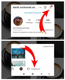 4 Cara Mengaktifkan Notifikasi (Unmute) Seseorang di Instagram Pertama Buka profil Instagram Sobat sendiri dan ketuk ikon tiga bilah. Pilih Pengaturan.