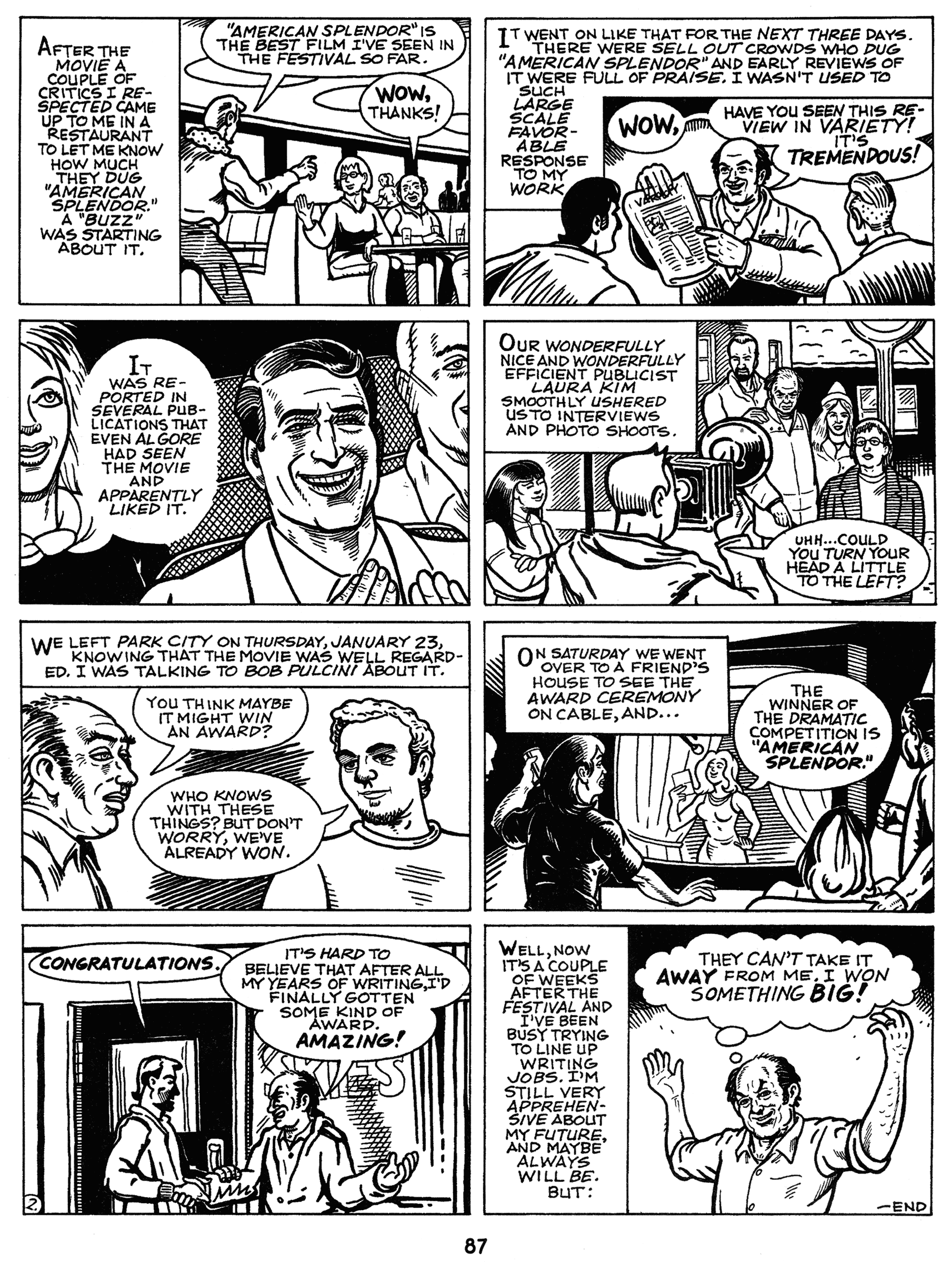 Read online American Splendor: Our Movie Year comic -  Issue # TPB (Part 1) - 82