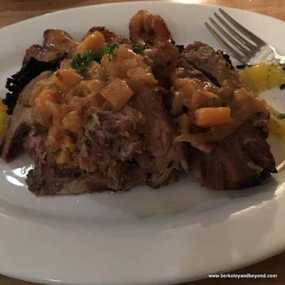 Lechon Asado (pork shoulder) at Casa Cubana in Oakland, California