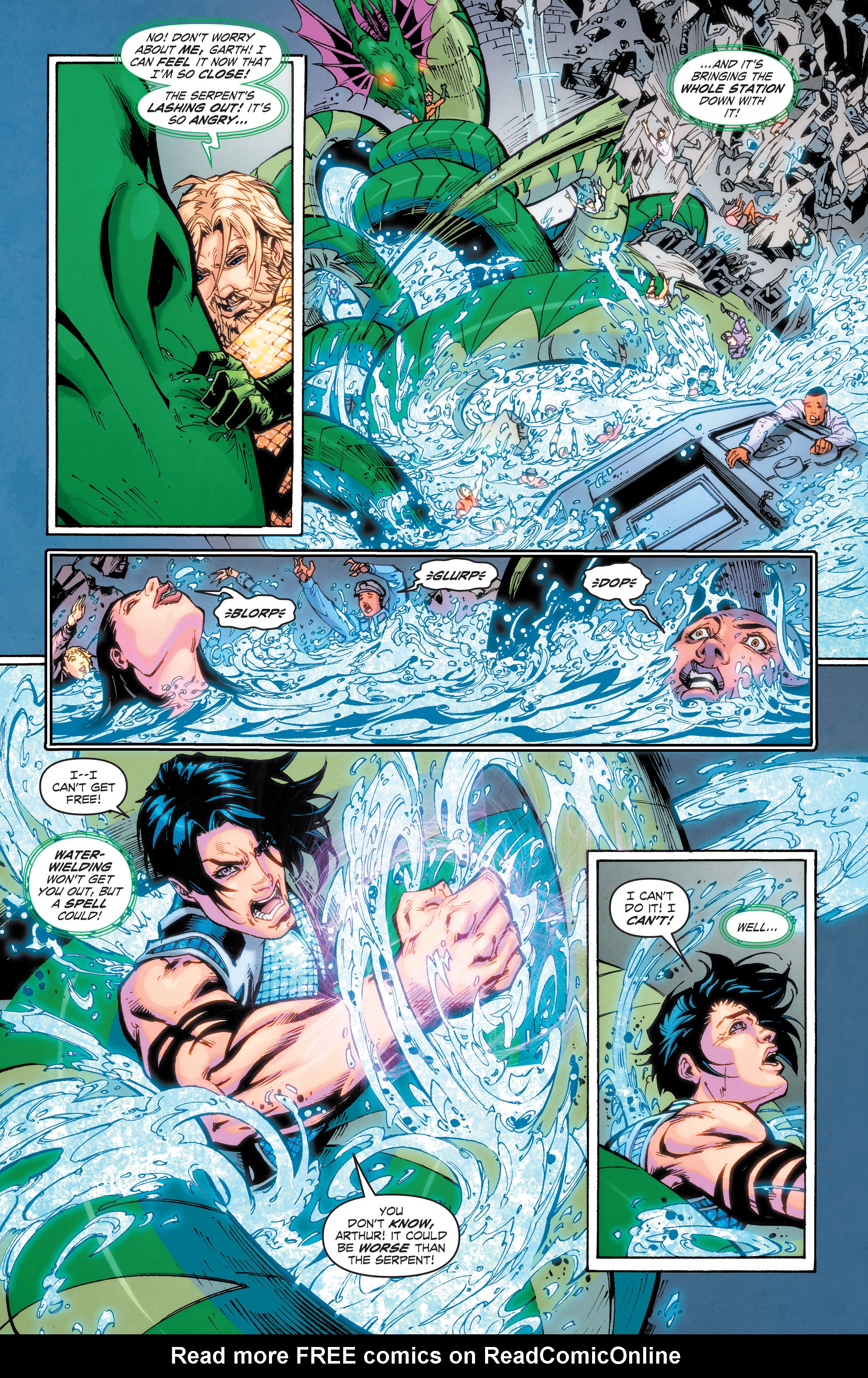 Read online Aquaman: Deep Dives comic -  Issue #3 - 9