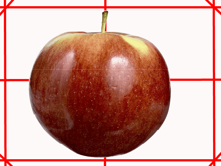 Яблоко цветовая схема