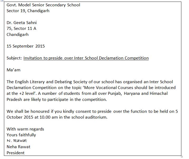 englishwithkaushikmoitra: Tackling Informal Invitations : The CBSE Way