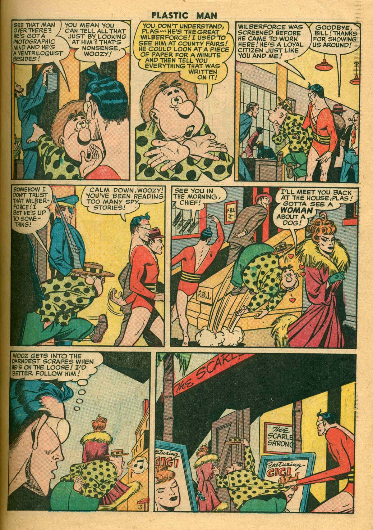 Read online Plastic Man (1943) comic -  Issue #27 - 17