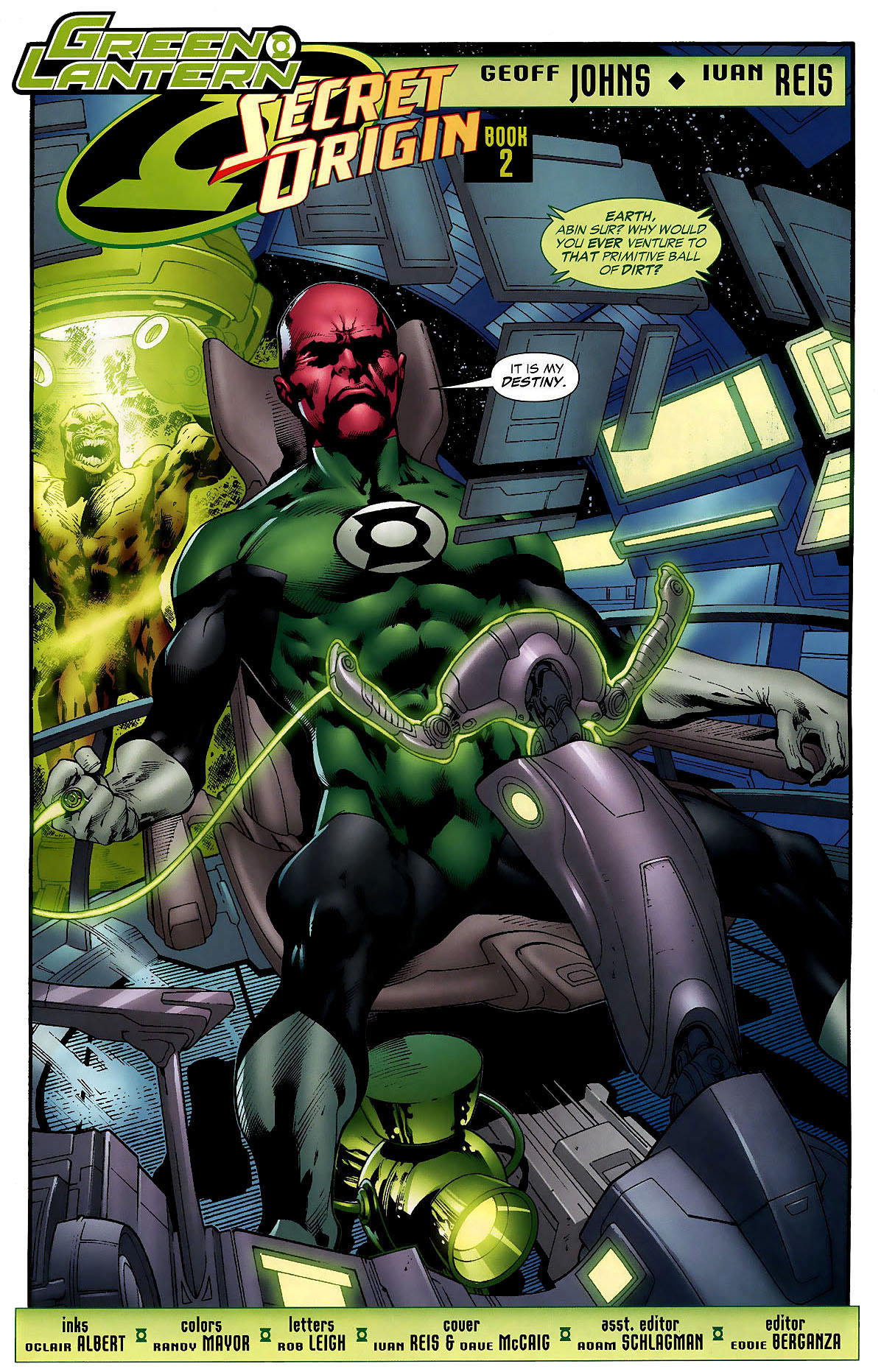 Read online Green Lantern (2005) comic -  Issue #30 - 2