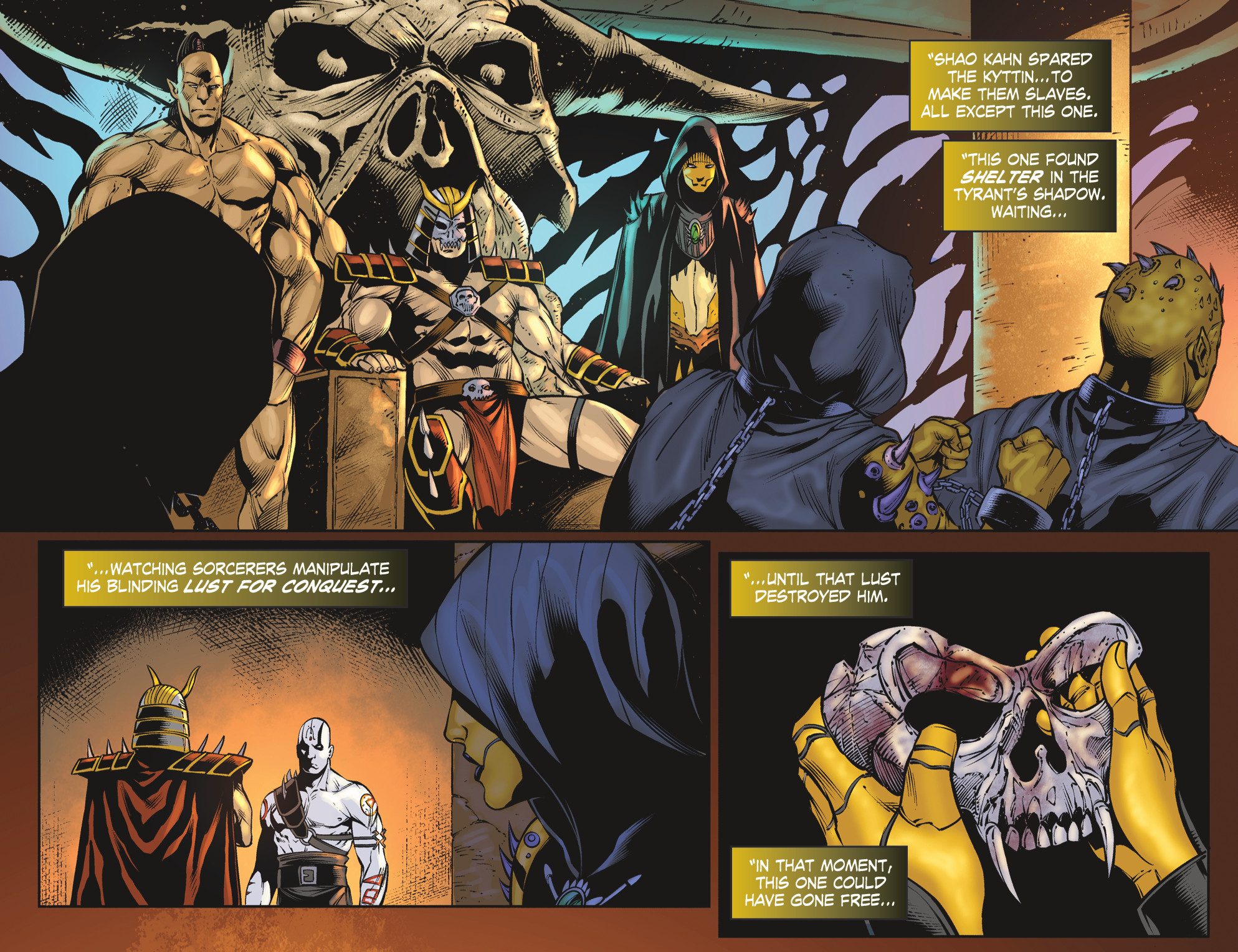 Read online Mortal Kombat X [I] comic -  Issue #19 - 18