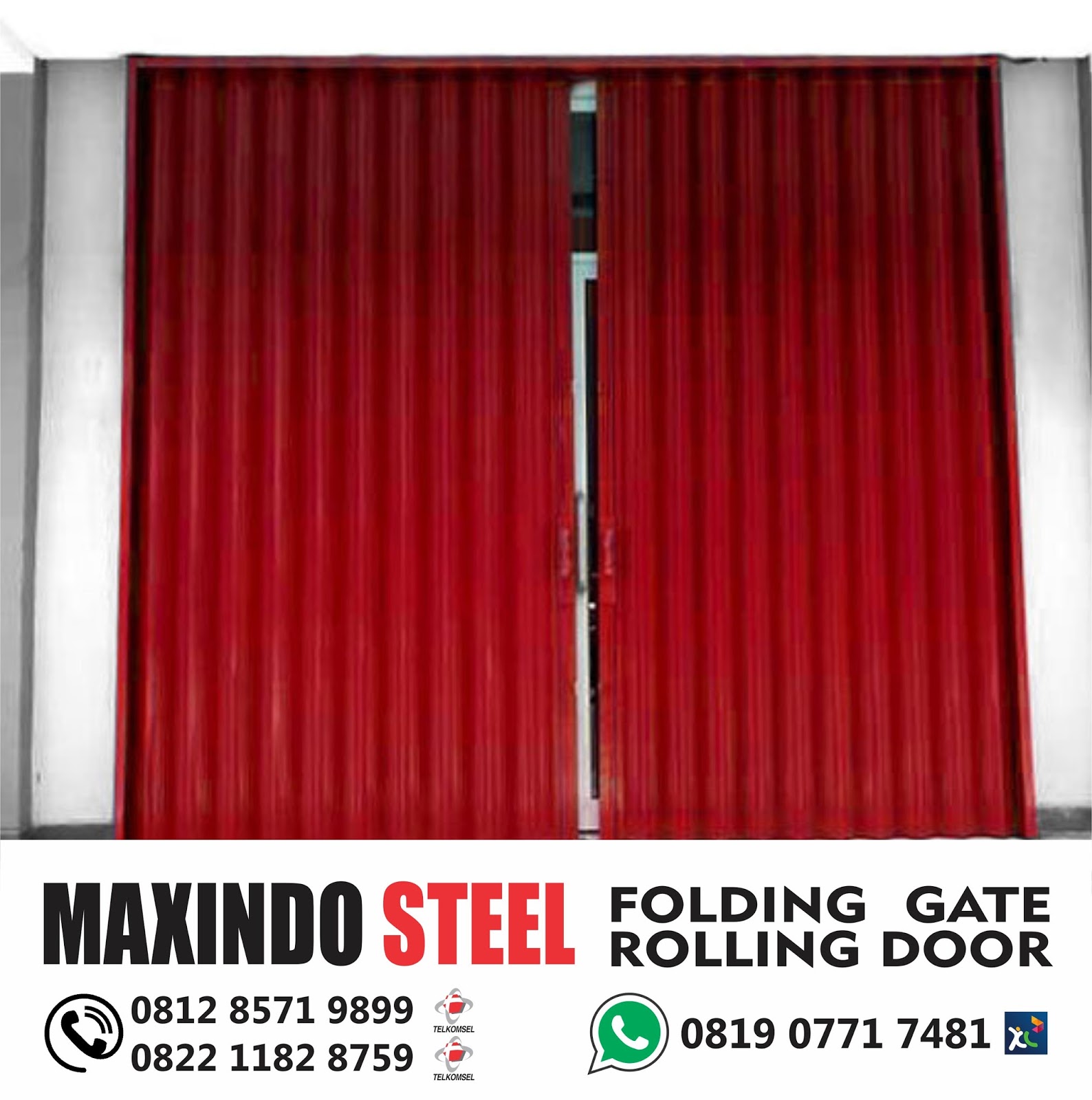 DAFTAR HARGA ROLLING DOOR DAN FOLDING GATE Harga folding Gate Murah