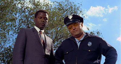 In The Heat Of The Night 1967 Sidney Poitier Rod Steiger Image 1