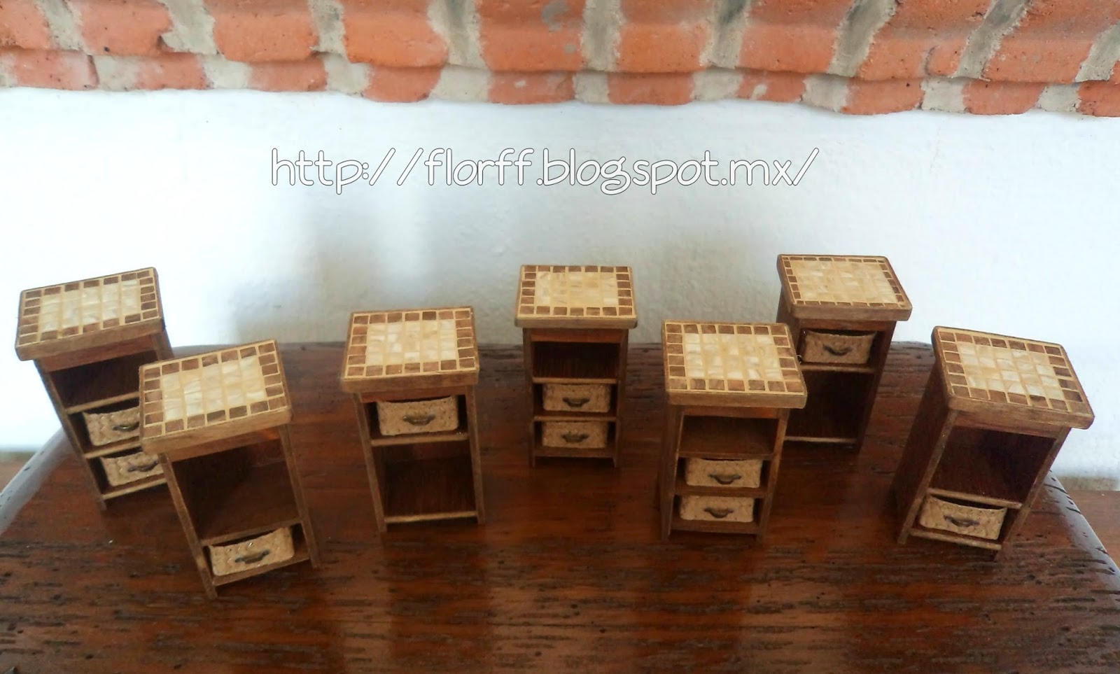 Flor&FF: ♥Muebles terminados ↓ ↓ ↓ ;)