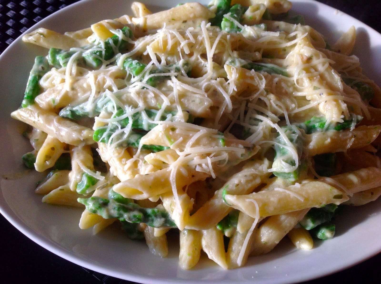 Delicious Asparagus Penne Tasty Foodies