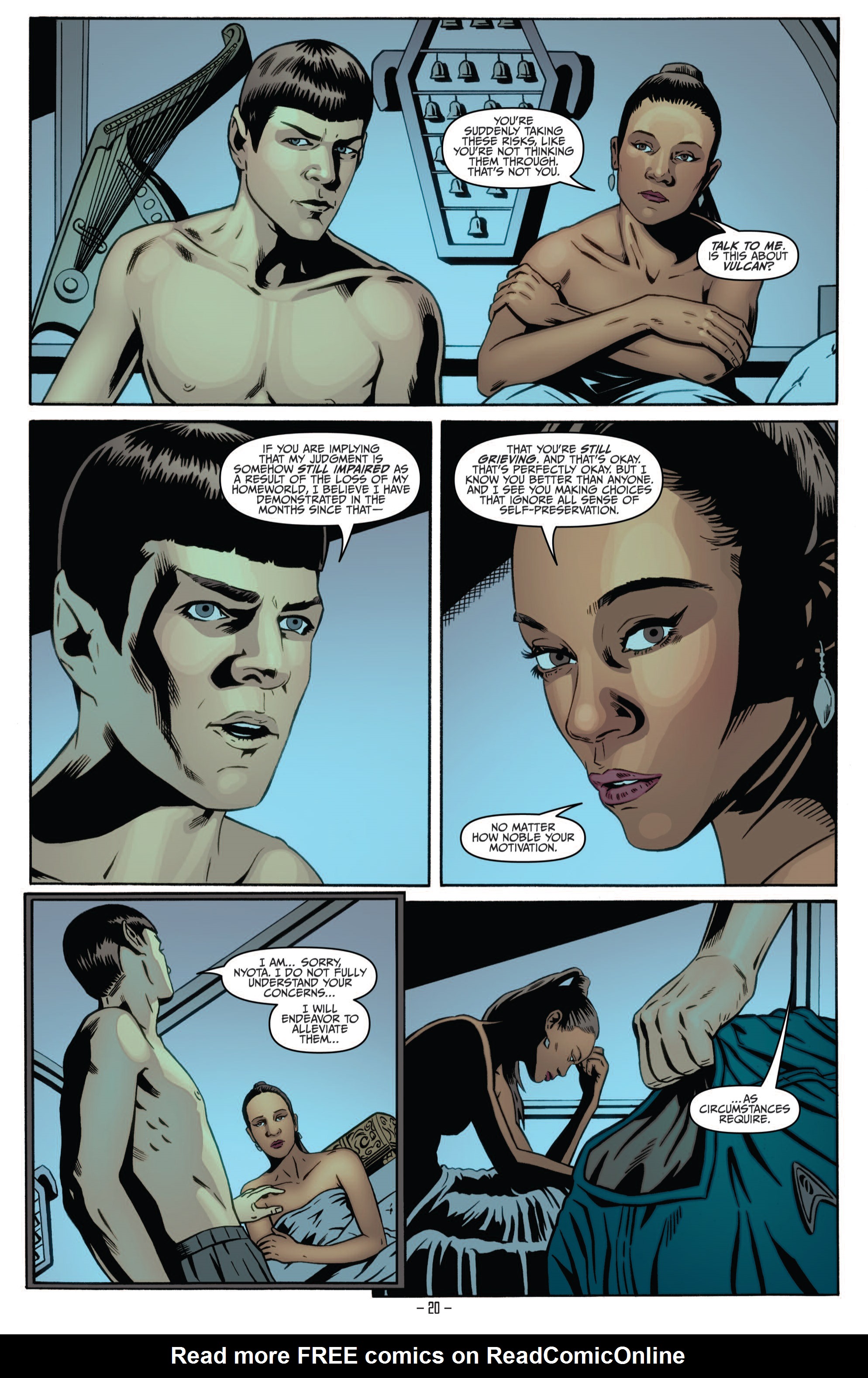 Read online Star Trek (2011) comic -  Issue #6 - 24