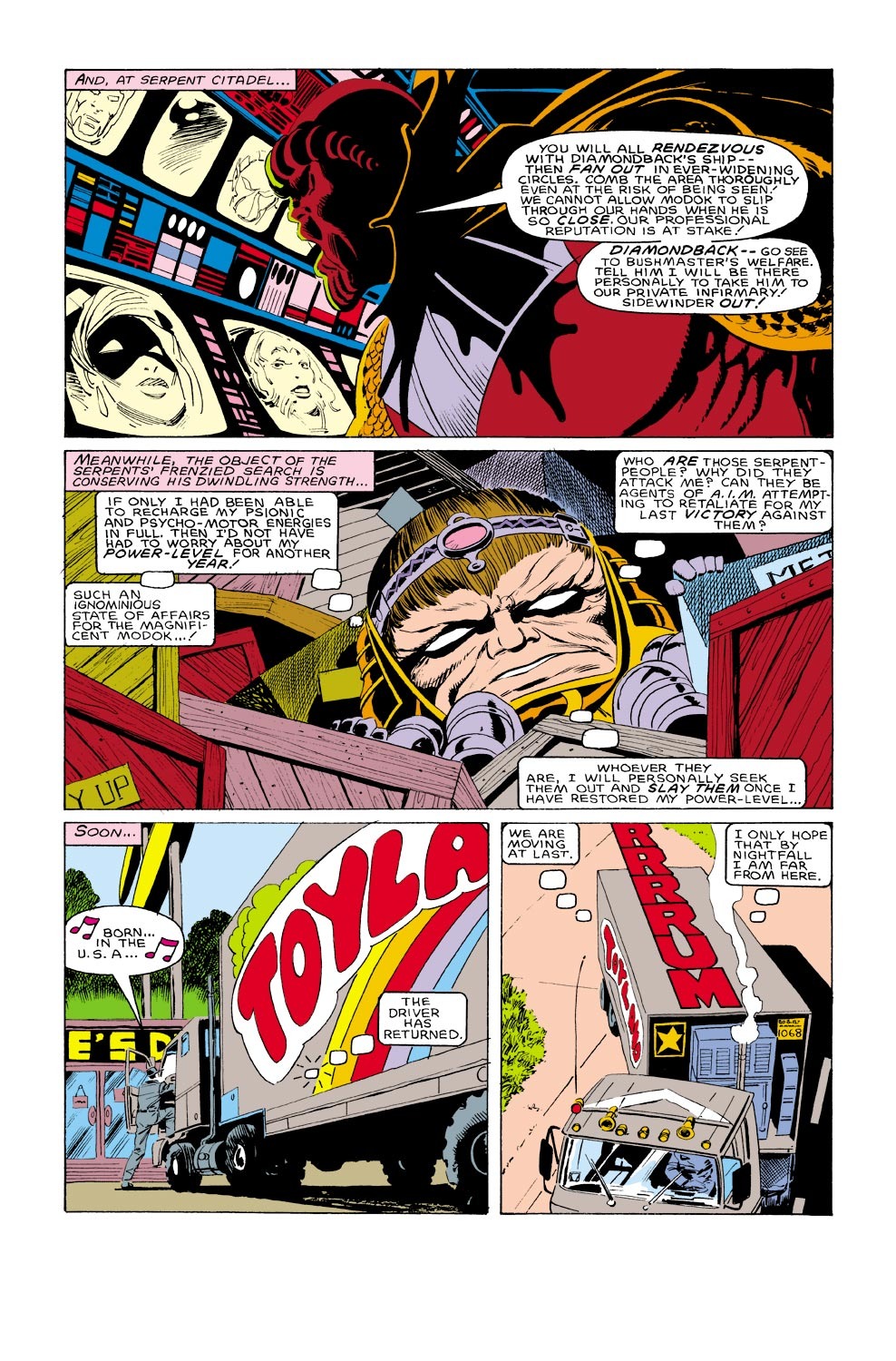 Read online Captain America (1968) comic -  Issue #313 - 10