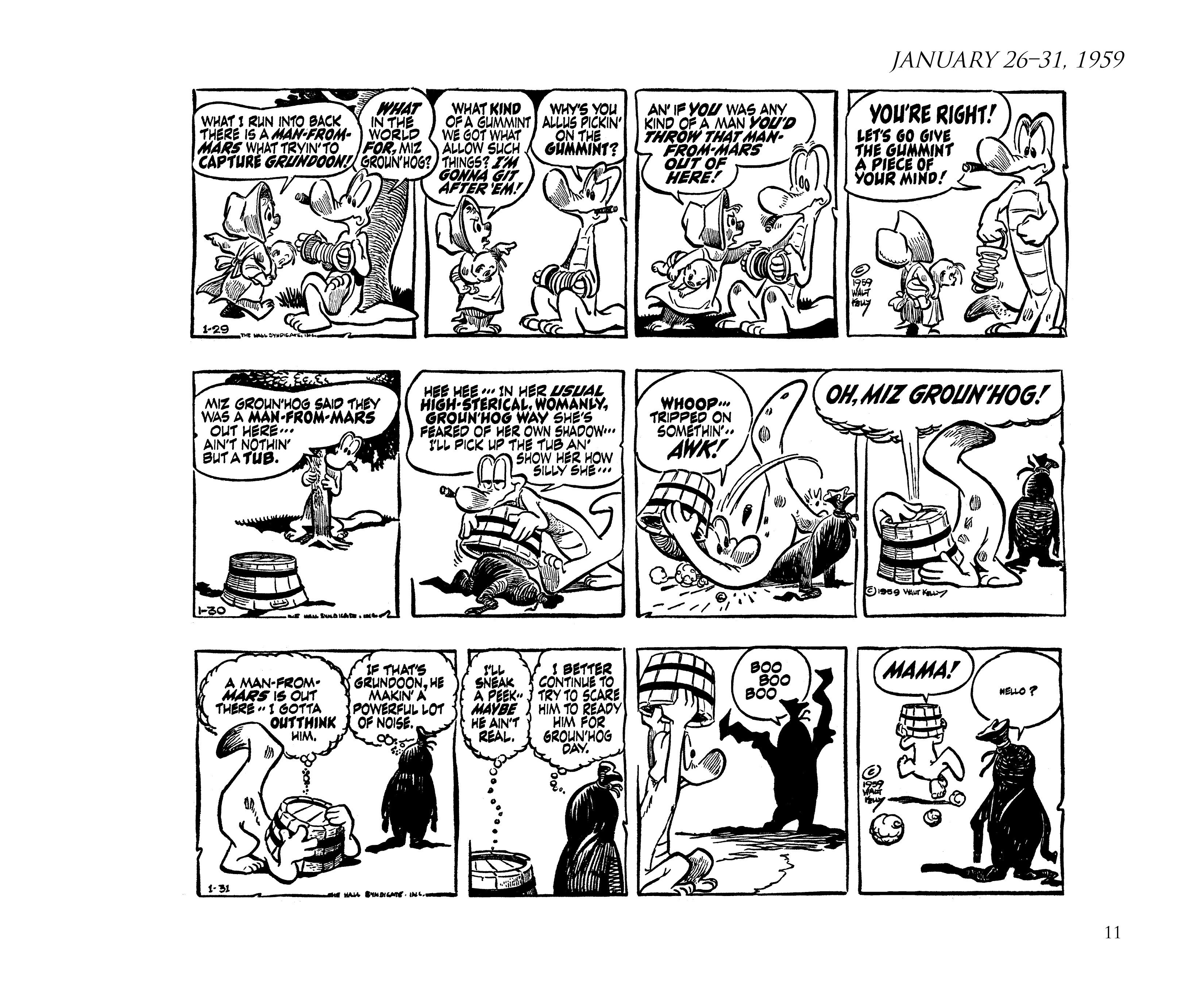 Read online Pogo by Walt Kelly: The Complete Syndicated Comic Strips comic -  Issue # TPB 6 (Part 1) - 21