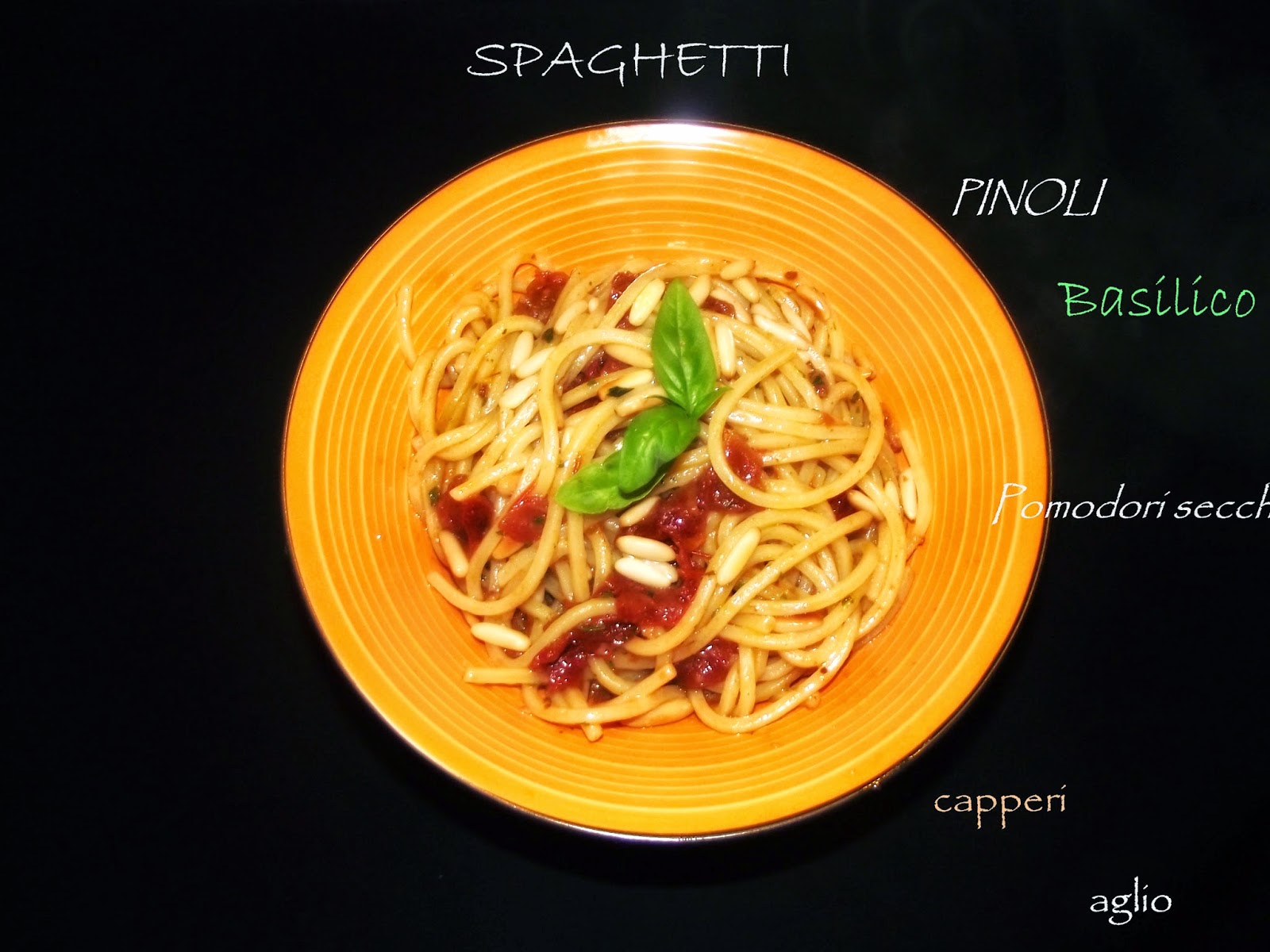 spaghetti mediterranei e l'ansia del bucatino