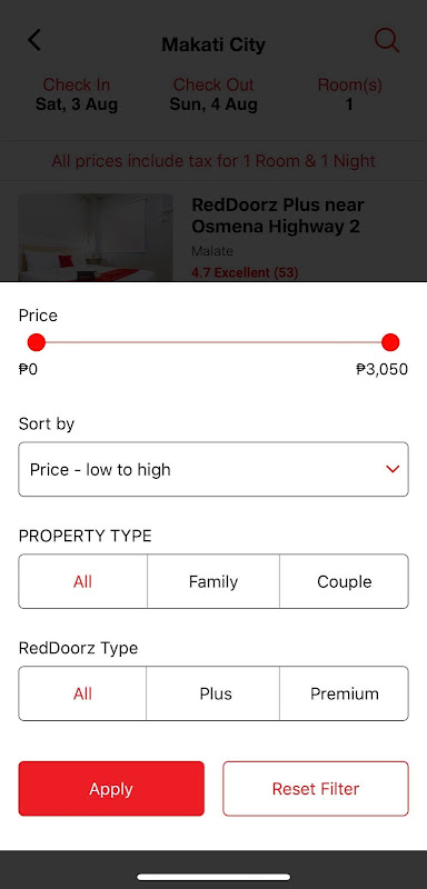 Hotels in McKinley Hill Taguig City Red Doorz App Review