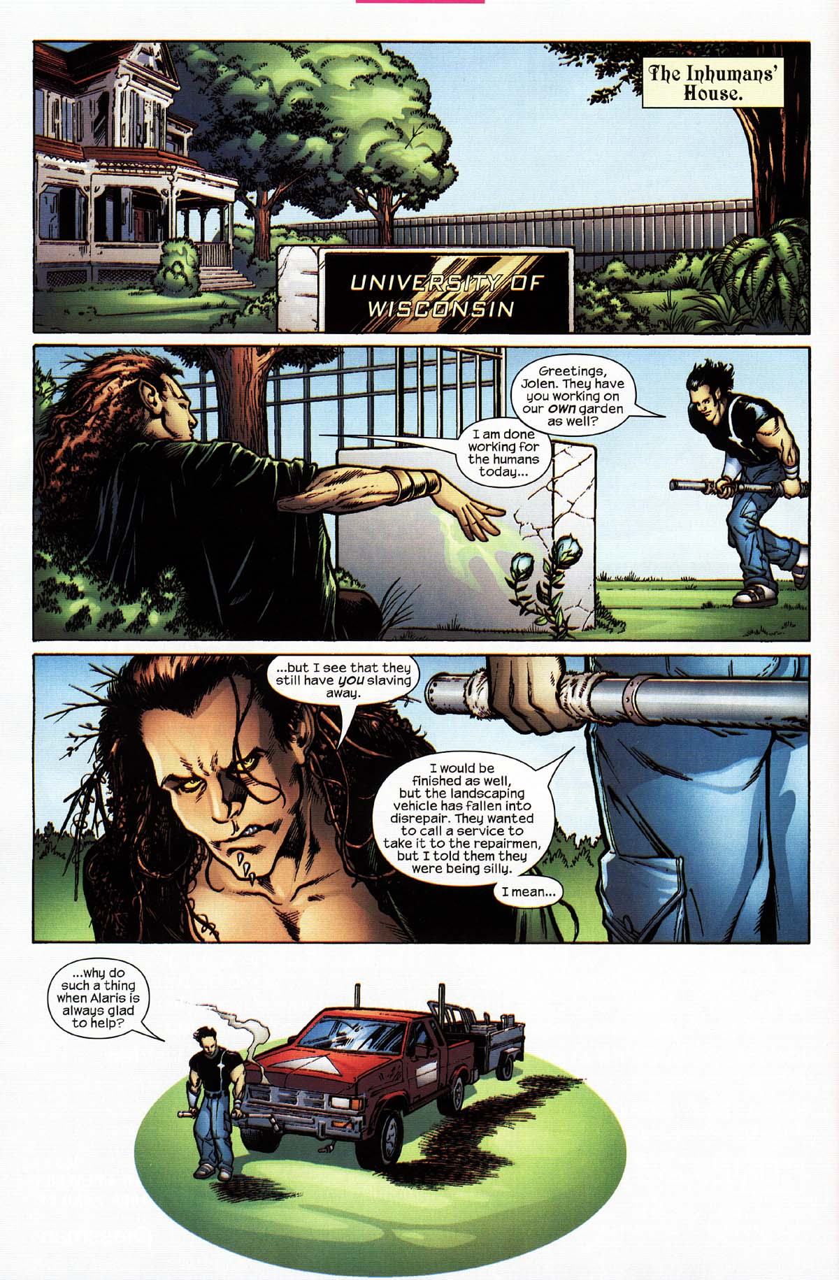 Read online Inhumans (2003) comic -  Issue #6 - 10