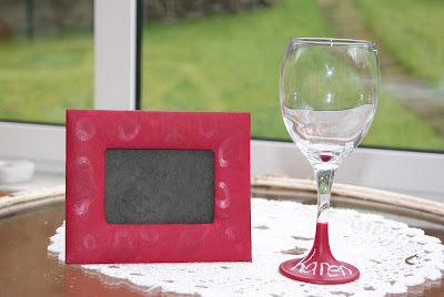 Make your Own Chalkboard Wine Glasses