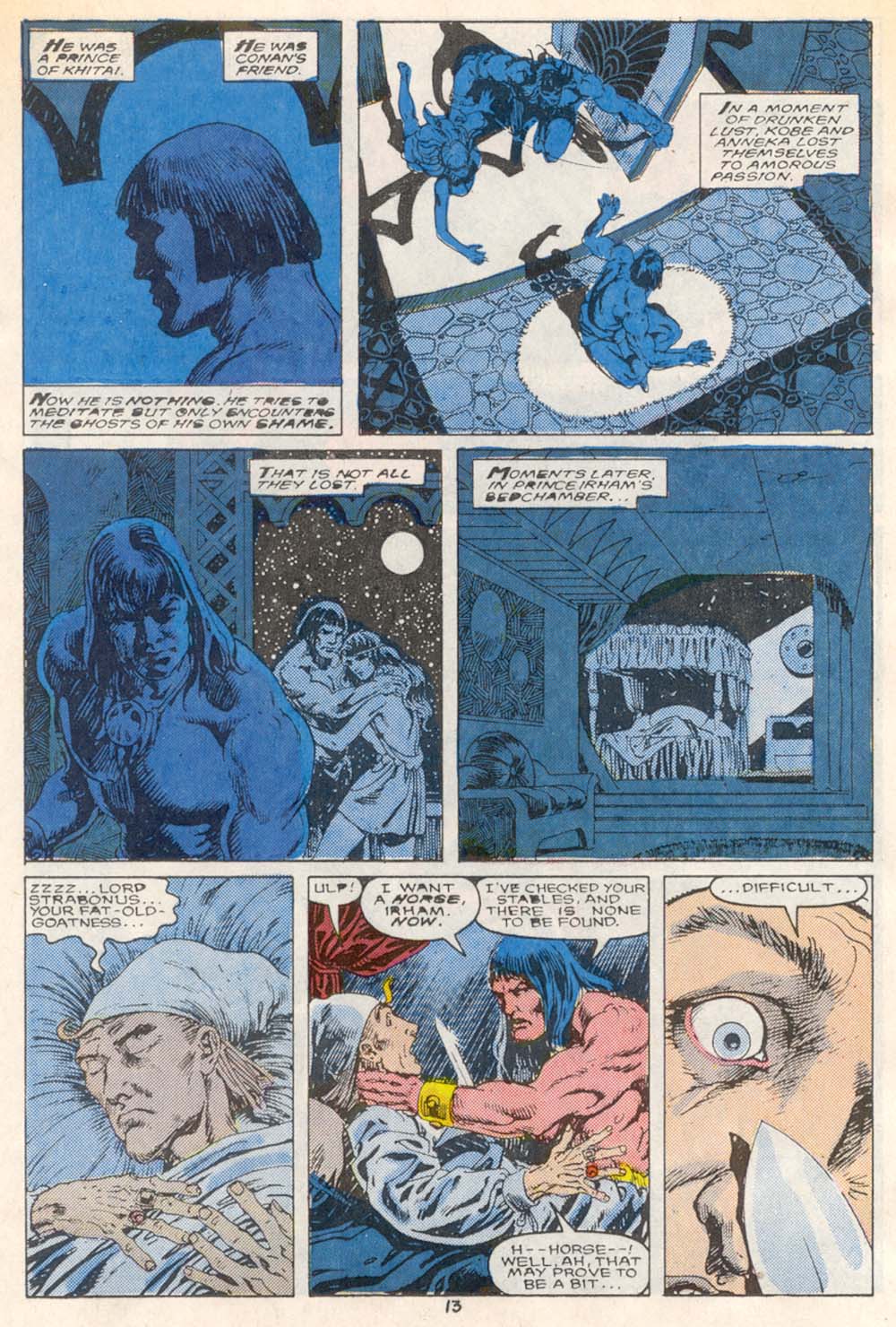 Read online Conan the Barbarian (1970) comic -  Issue #209 - 11