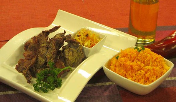 Cara Beef Tapa with Atchara and Java Rice Recipe