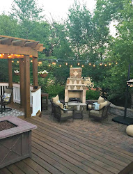 string lights outdoor hang patio backyard deck outside thriftydecorchick decorating stringing under grab further tonight finished result update