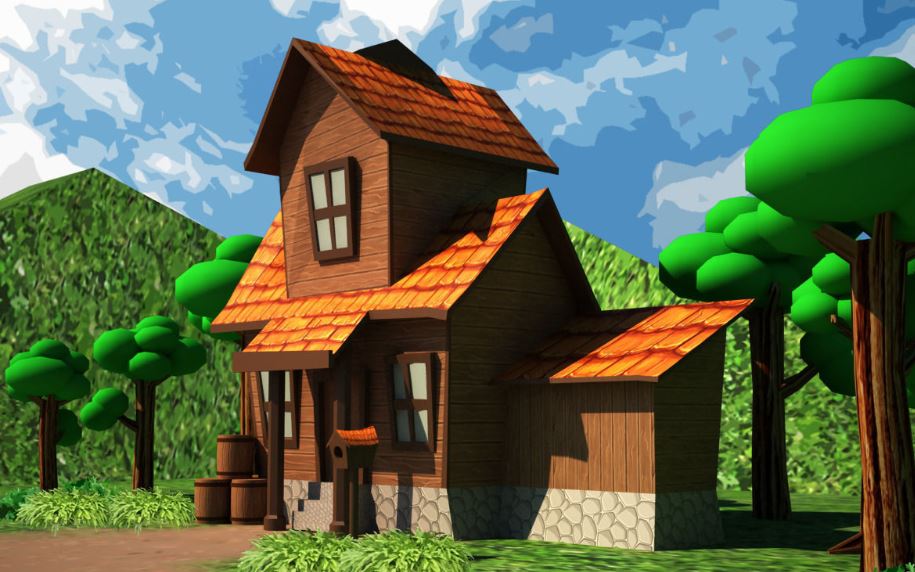49 Gambar rumah mewah kartun