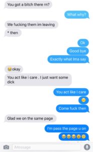 9 See some disrespectful chats between rapper Chief Keef & some of his side chicks