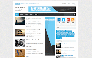 Fastest Magz v4 Blogger Template Fastest Magz v4 Blogger Template