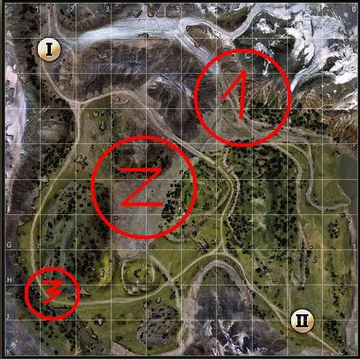 Карта перевал в world of tanks