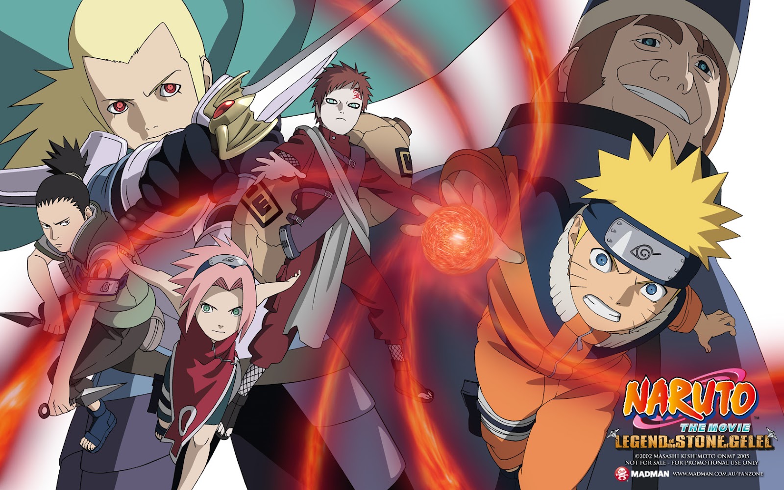 Naruto The Movie 2 Legend of The Stone of Gelel Go...