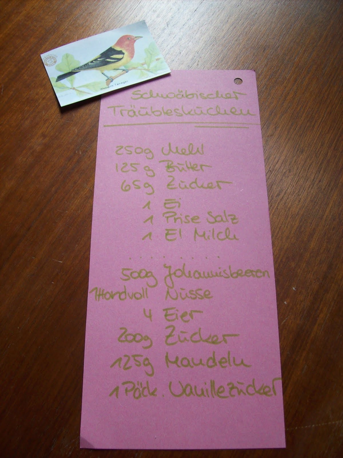 la golosità: Sonntagsgebäck: schwäbischer Träubleskuchen ...