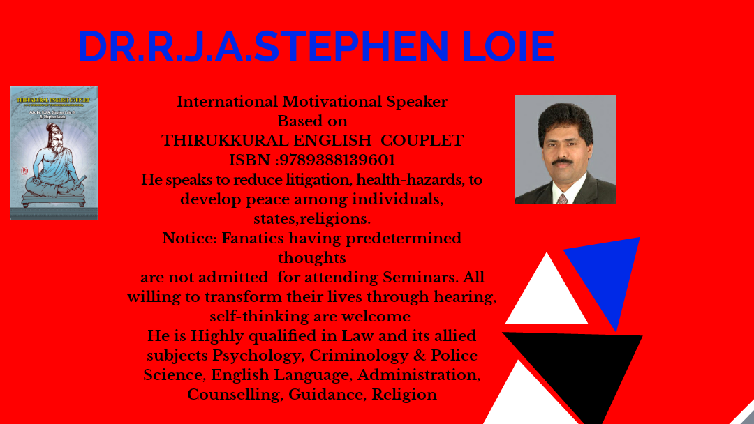 Dr.R.J.A.Stephen Loie