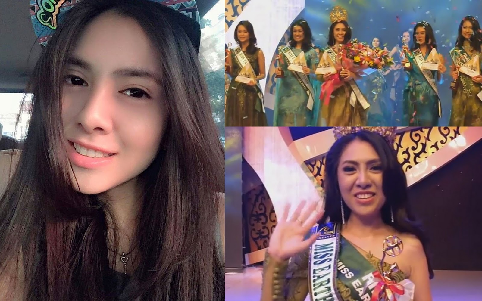 Biografi Profil Biodata Luisa Andrea Soemitha Miss Earth Indonesia 2016 salah dengar Pengumuman
