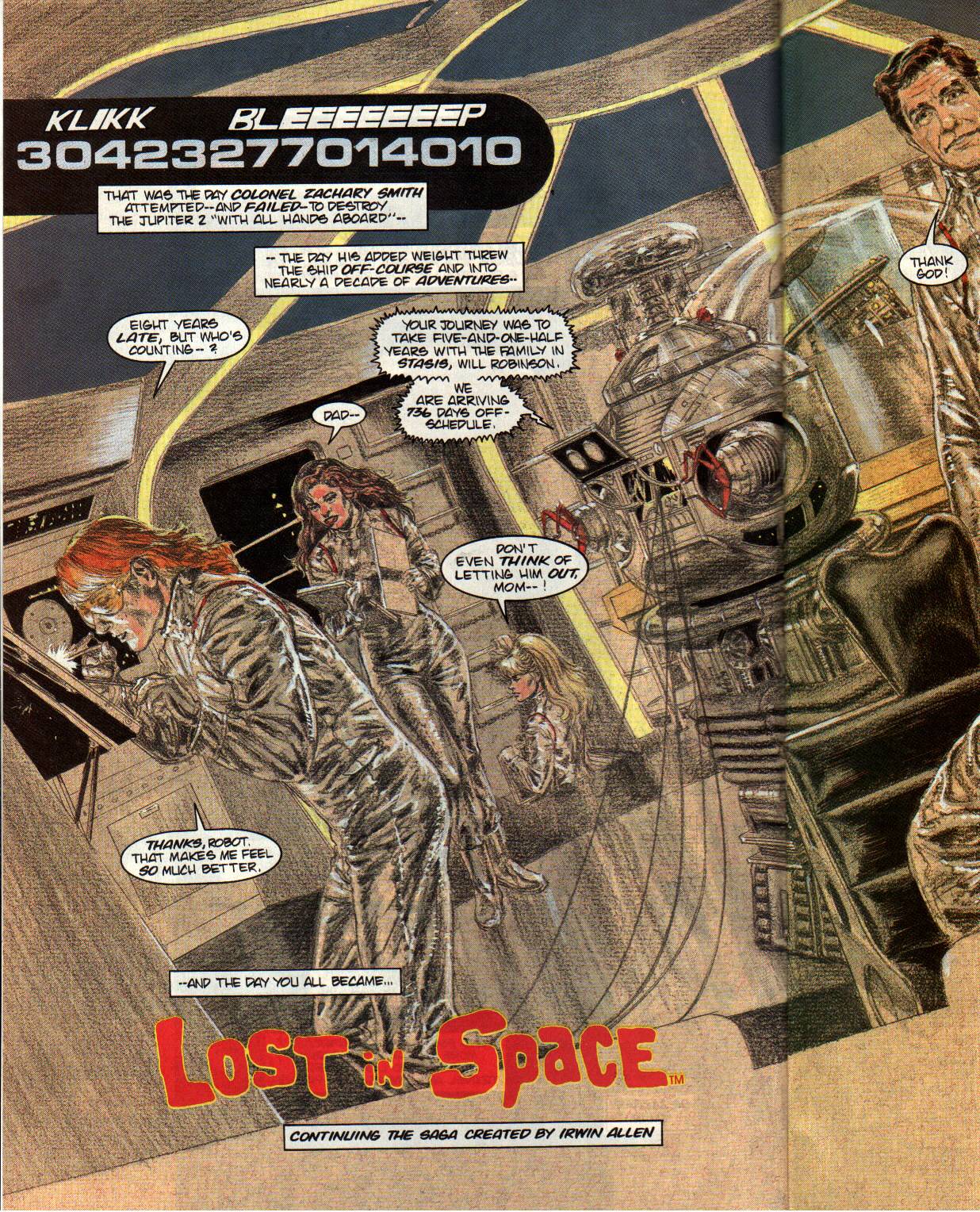 Read online Lost in Space (1991) comic -  Issue #13 - 4