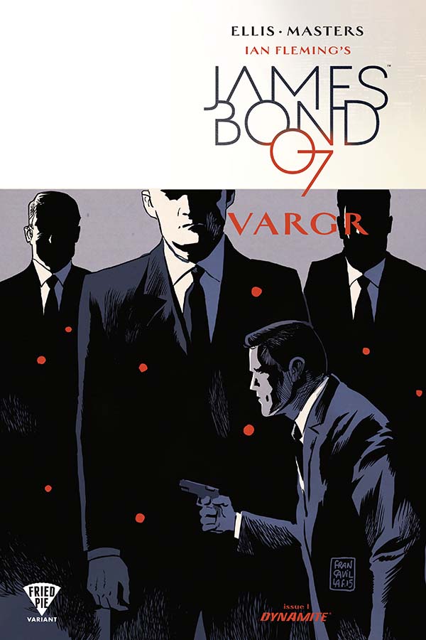 James Bond 007 Vargr #1 Variant Edition Dynamite Comics HP361 