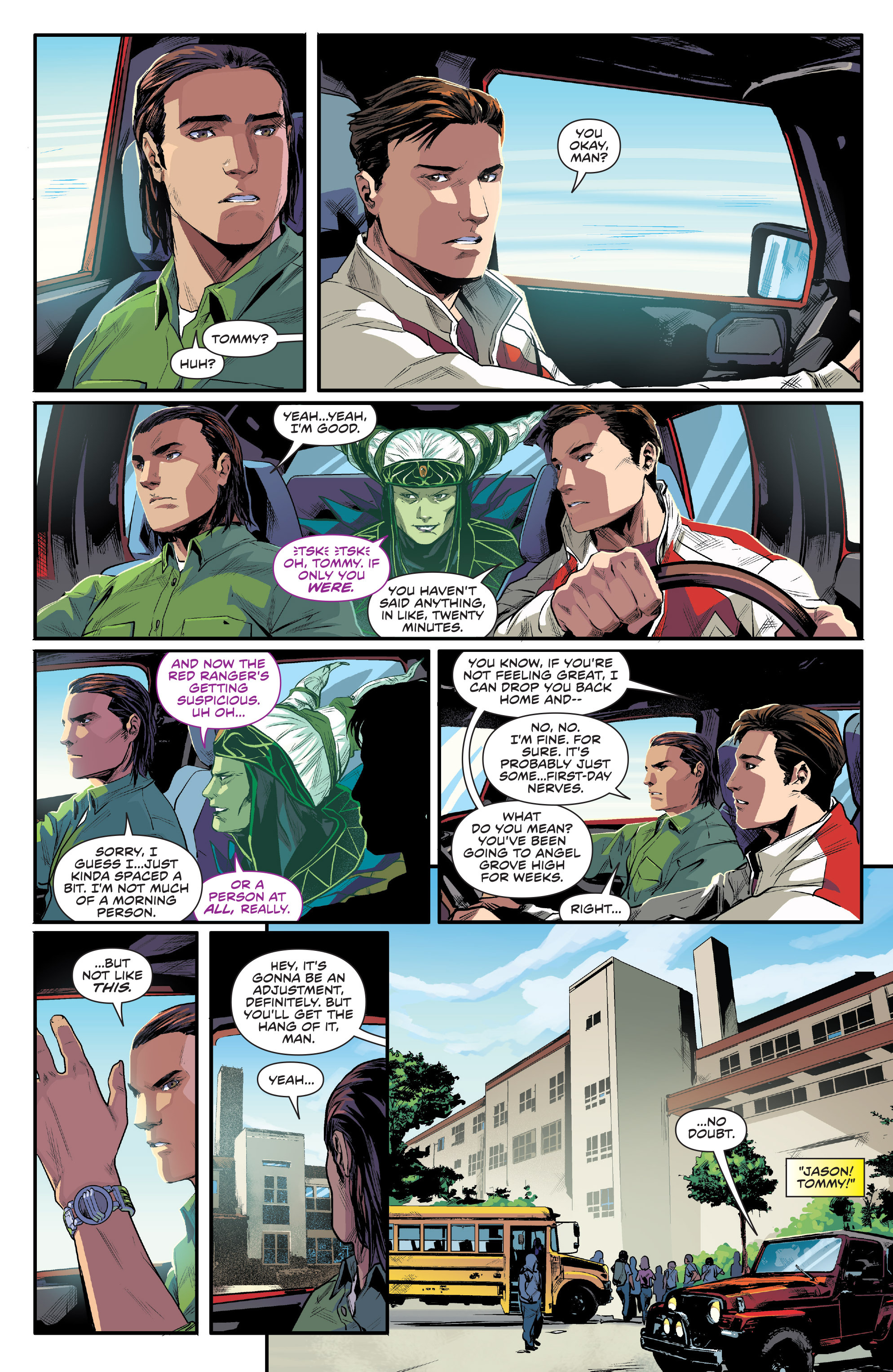 Read online Mighty Morphin Power Rangers comic -  Issue #0 - 4