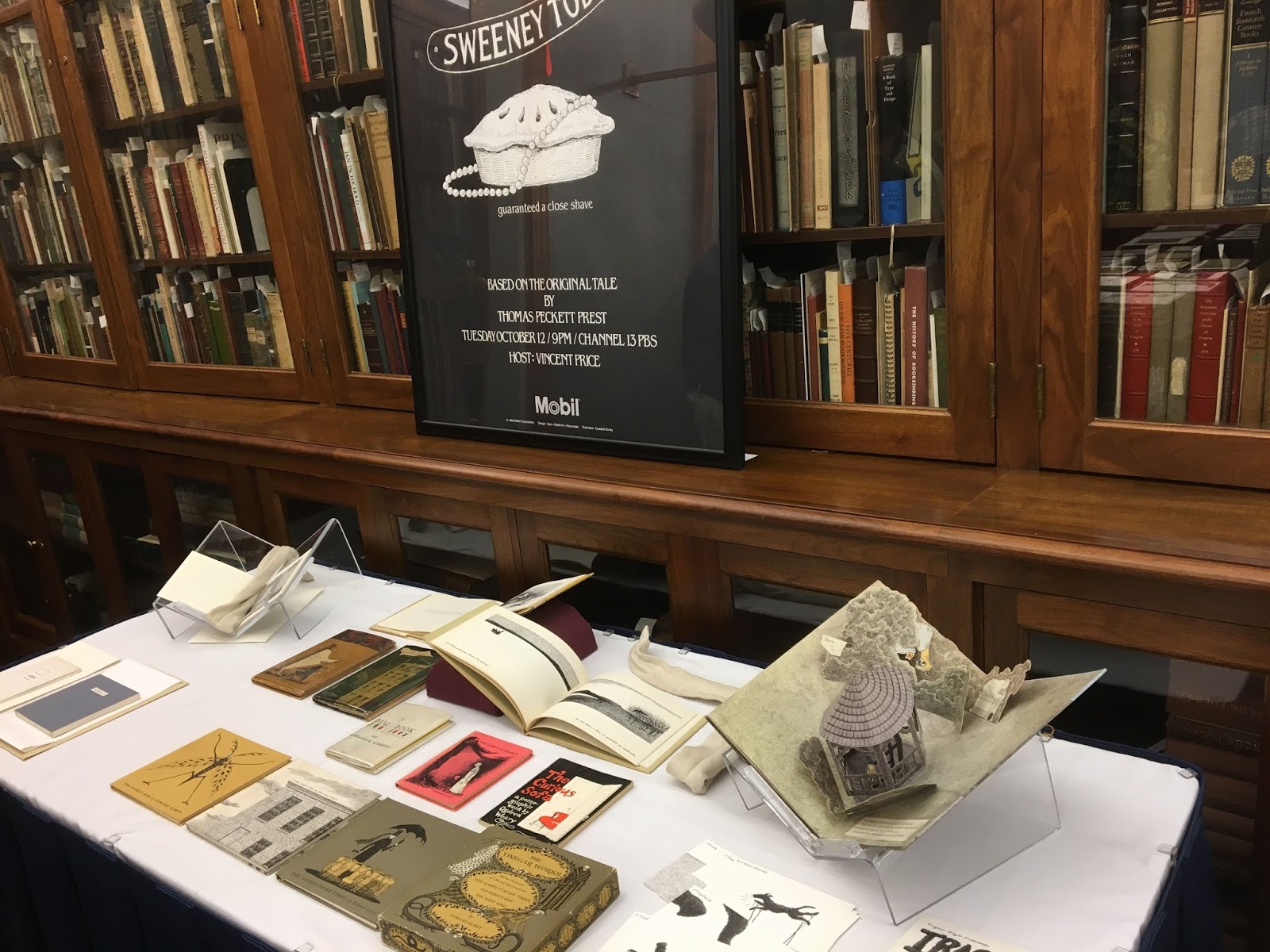 Edward Gorey *Collection of 8 Adverts for Gorey Entertainments+1tix -3 SIGNED Edward Gorey *Collection of 8 Adverts for Gorey Entertainments+1tix -3 SIGNED