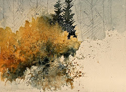 watercolor landscapes scenery landscape robinson utah paintings painting watercolors google trees abstract illustration june rock pesquisa discover br