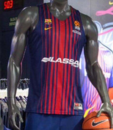 fc barcelona basketball jersey