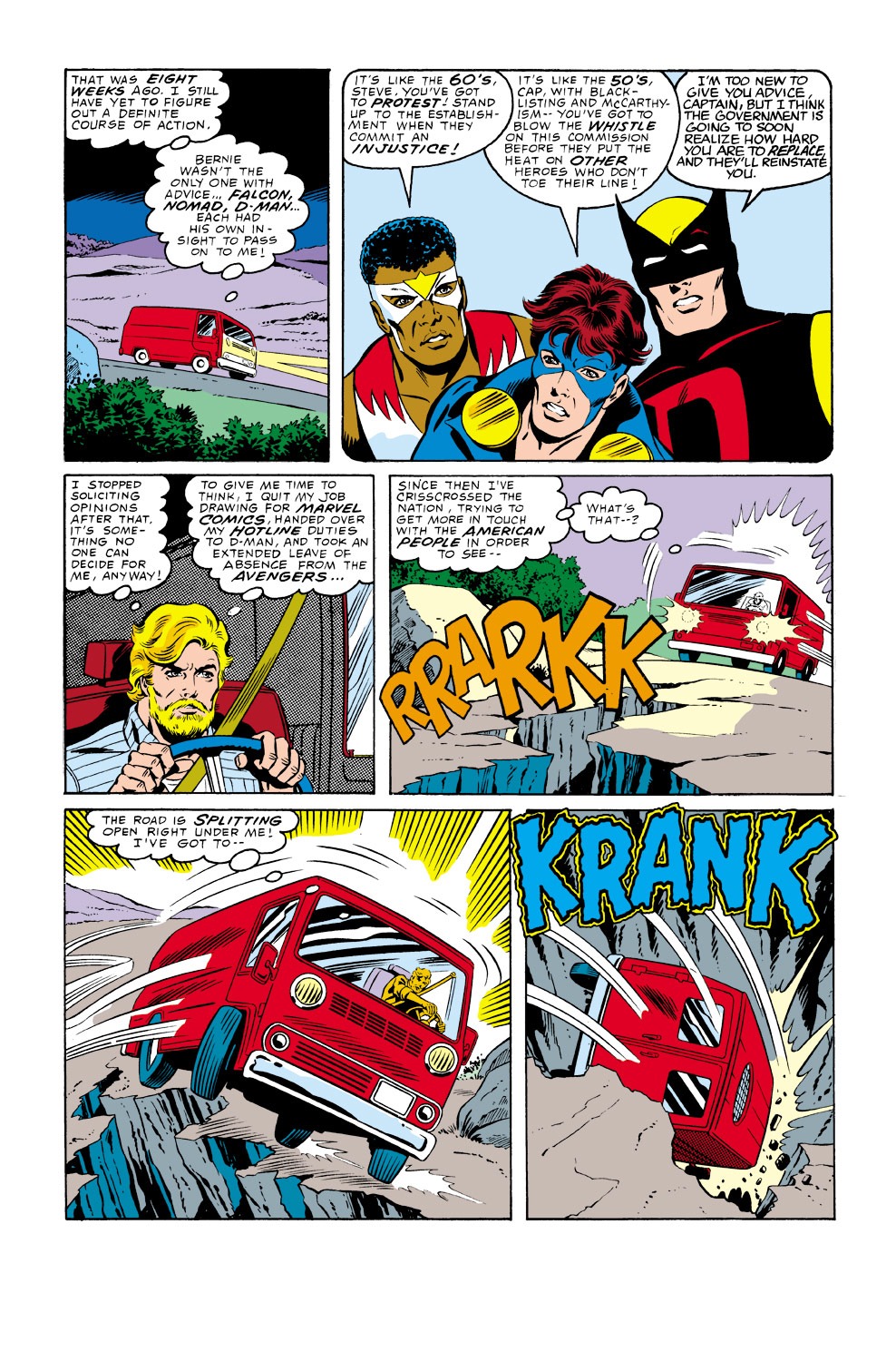 Read online Captain America (1968) comic -  Issue #336 - 9