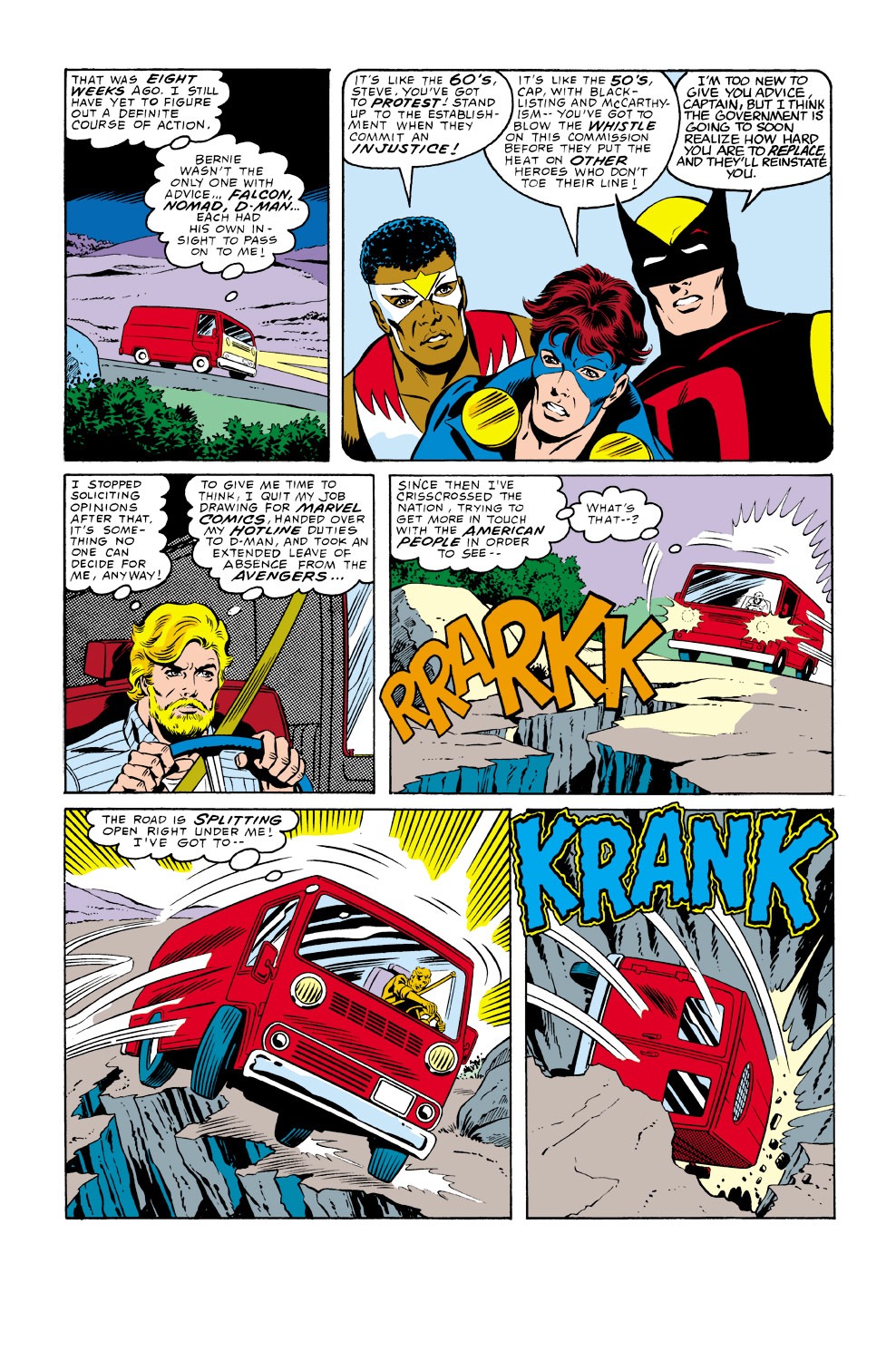 Read online Captain America (1968) comic - Issue #336 - 9