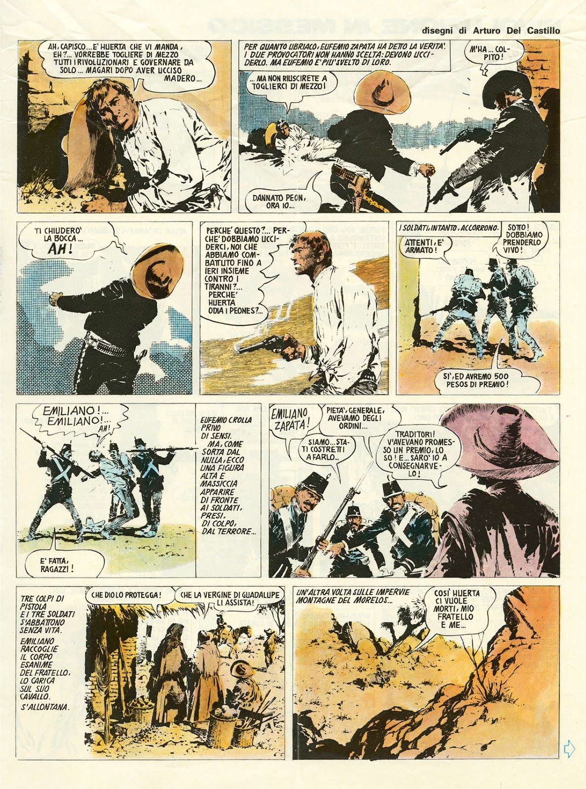 CÓMIC, historietas, tebeos… ARTURO DEL CASTILLO1. EMILIANO ZAPATA CÓMIC, historietas, tebeos… ARTURO DEL CASTILLO1. EMILIANO ZAPATA