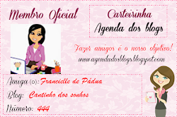 Carteirinha Agenda Dos Blogs