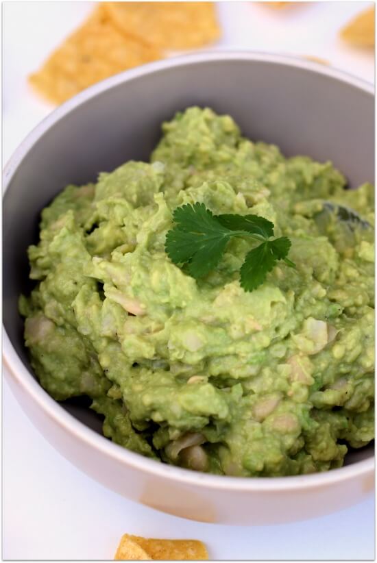 365 Days of Slow Cooking White Bean Avocado Guacamole Dip