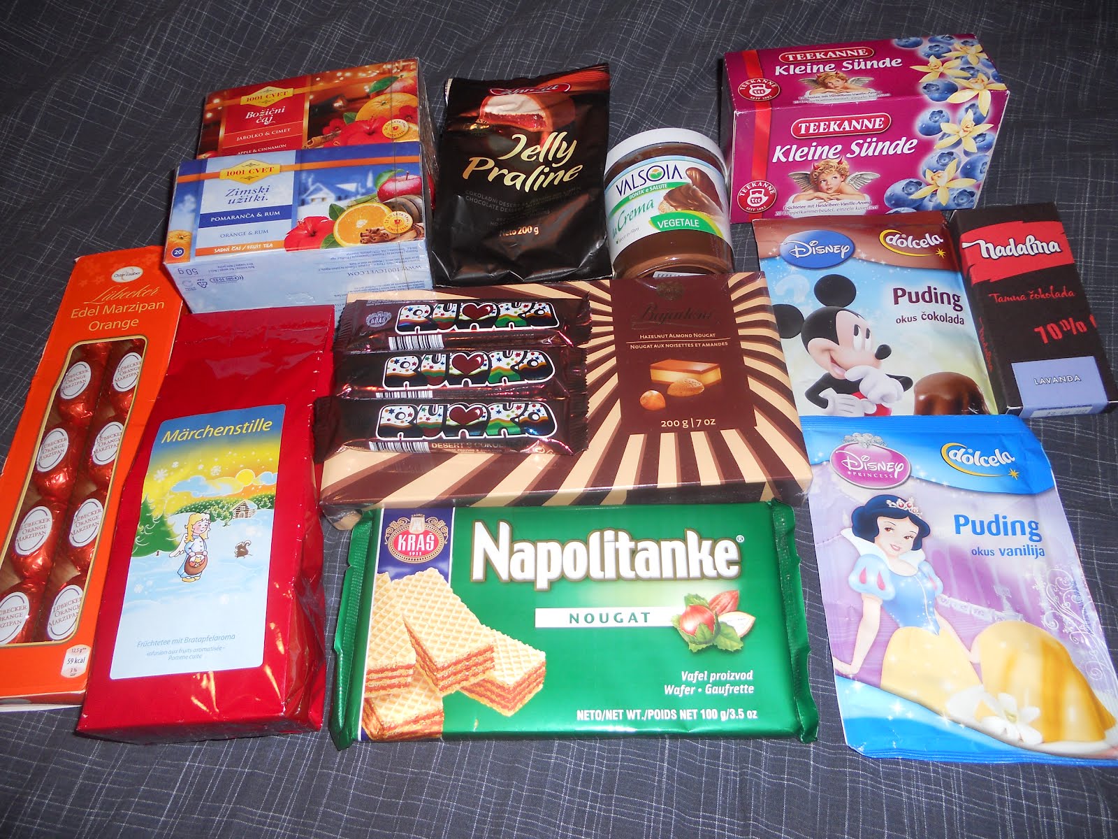 Czech Vegan (in America) A package from my Croatian friend
