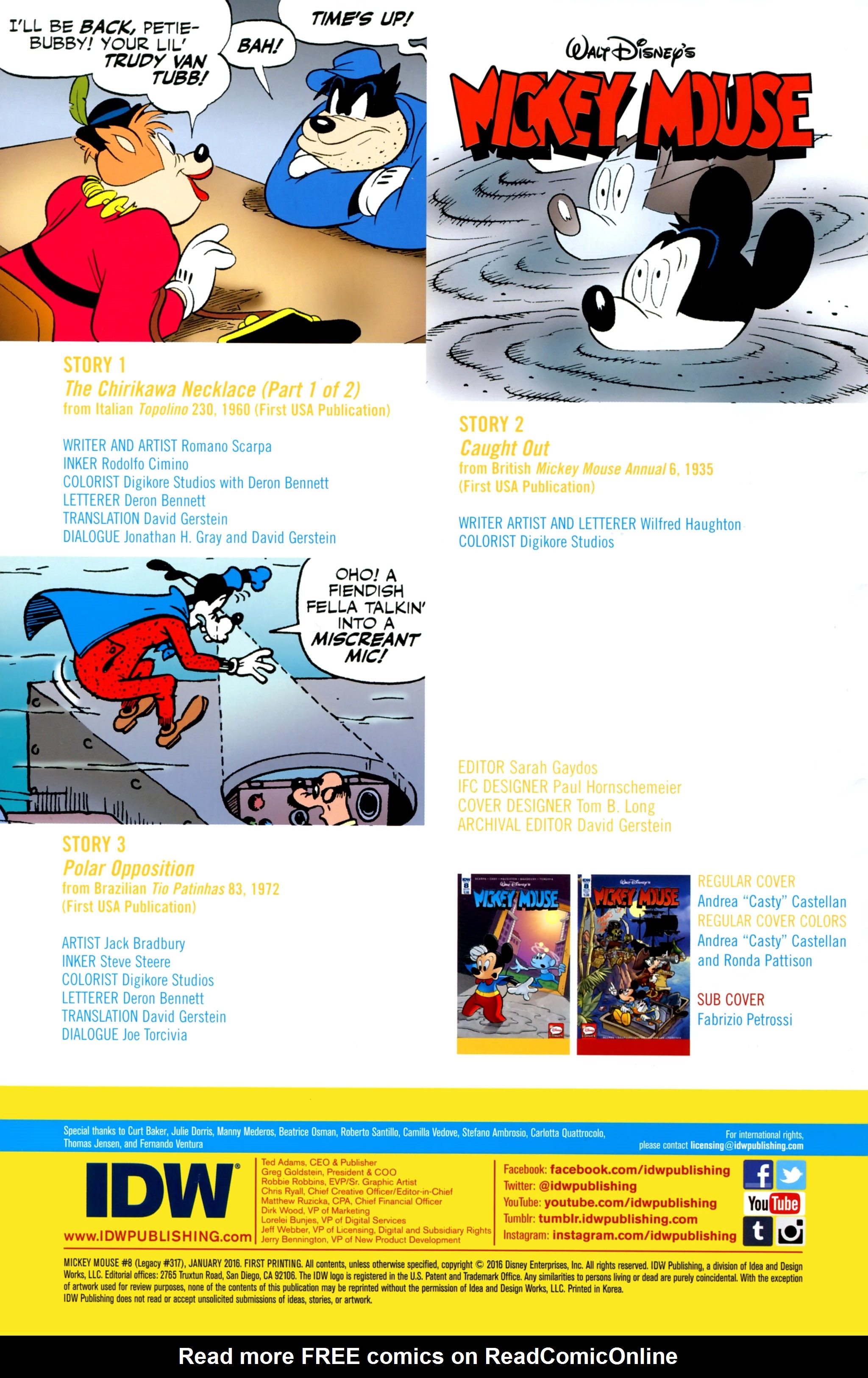 Read online Mickey Mouse (2015) comic -  Issue #8 - 2
