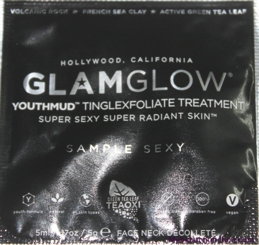 GlamGlow YouthMud Tinglexfoliate Treatment pack review