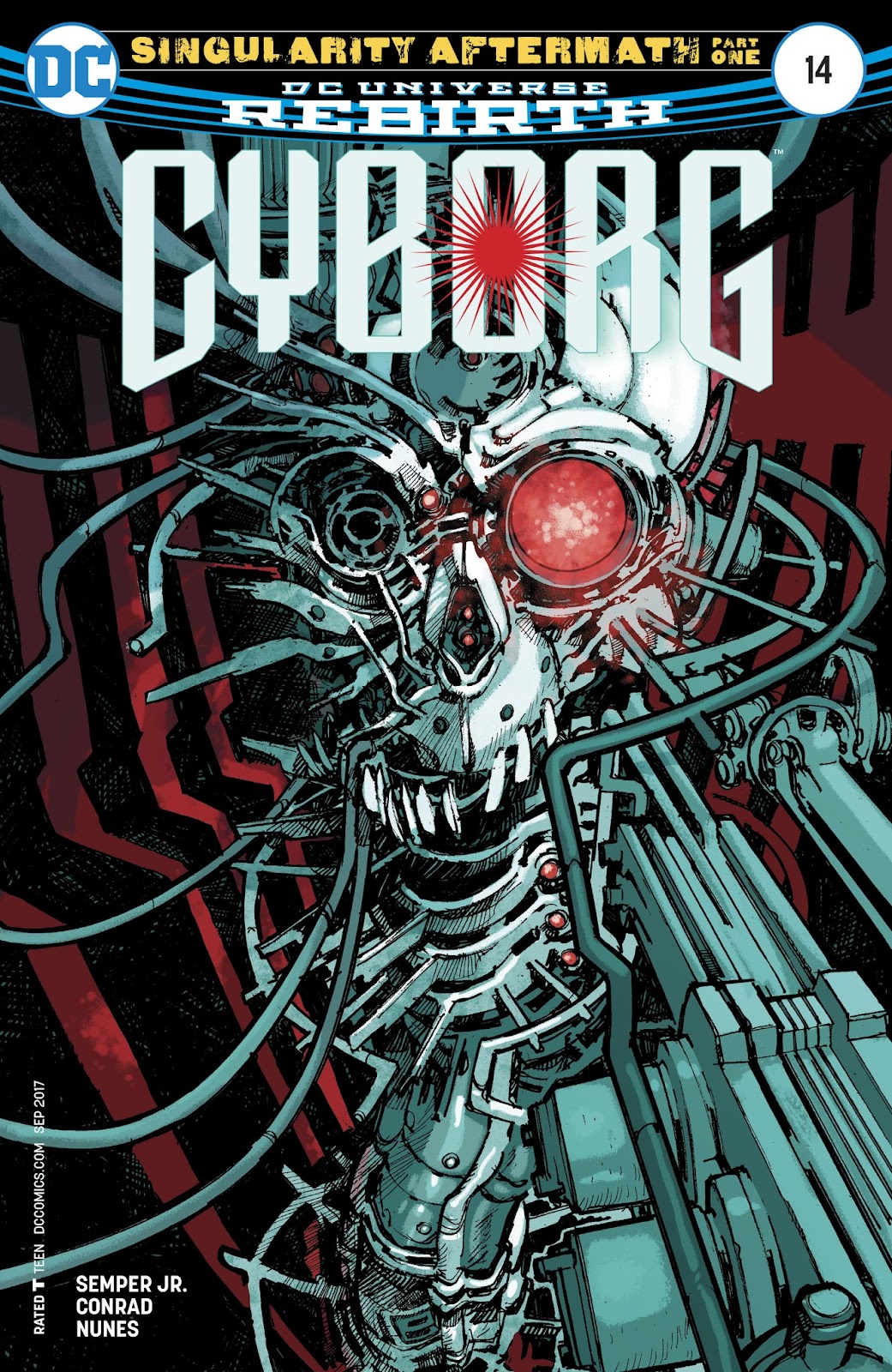 Read online Cyborg (2016) comic - Issue #14 - 1