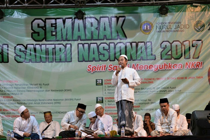 Kemeriahan Gelaran Peringatan Hari Santri 2017 di Pesantren Nurul Jadid, Paiton, Probolinggo