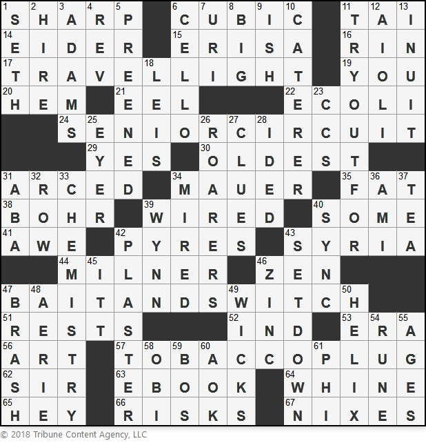 L.A.Times Crossword Corner Tuesday