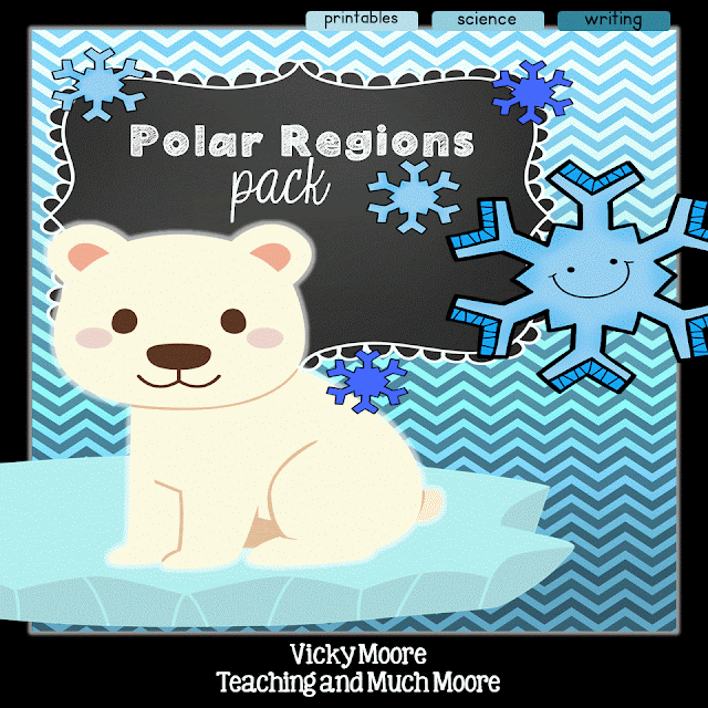 polar regions art ideas, writing, science, experiments and more
