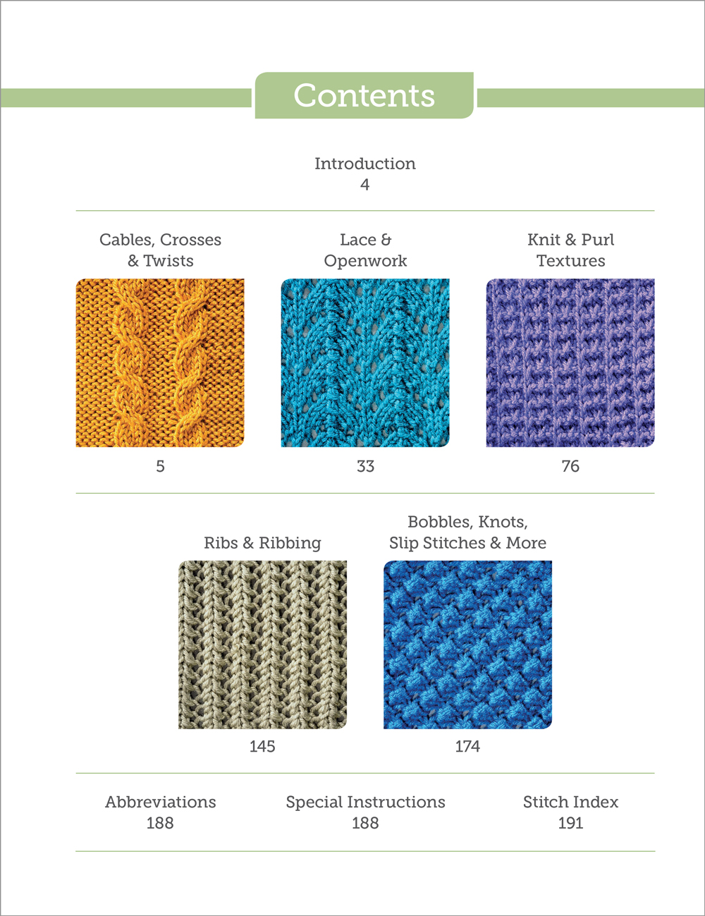 Pieced Brain: Big Book of Knit Stitches